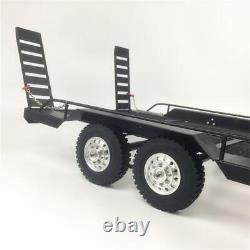 1/10 RC Car Truck Heavy Duty Trailer & Tires Upgrade for