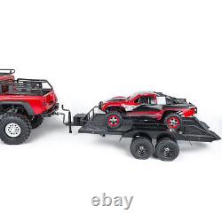 1/10 Scale Heavy Duty Trailer With Tires For Axial SCX10 RC Crawler DIY Car