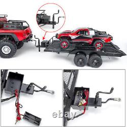 1/10 Scale Heavy Duty Trailer With Tires For Axial SCX10 RC Crawler DIY Car