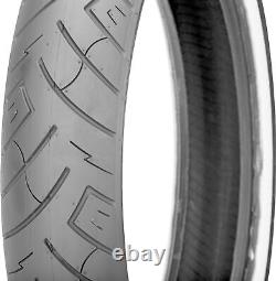 100/90-19 F777 61H White Wall Reinforced Front Tire Shinko 87-4588