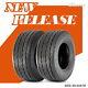 10pr Trailer Tires 20.5x8-10 20.5x8x10 205/65-10 Heavy Duty Tubeless Tyres Set 2