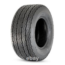 10PR Trailer Tires 20.5x8-10 20.5x8x10 205/65-10 Heavy Duty Tubeless Tyres Set 2