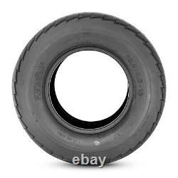 10PR Trailer Tires 20.5x8-10 20.5x8x10 205/65-10 Heavy Duty Tubeless Tyres Set 2