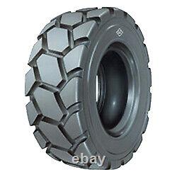 12-16.5/12 SAM HEAVY DUTY NON-DIRECTIONAL (STEEL) L4A SkidSteer Tires Set of 4