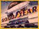 (12) Goodyear Blimp Train Plane 16 Heavy Duty Usa Made Metal Advertising Sign