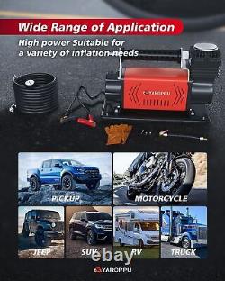 12V Air Compressor, High Performance Heavy Duty Tires Inflator, Offroad Air C