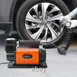 12V Heavy Duty Air Compressor 150PSI Portable Tire Inflator for Car, SUV, RV, Tr