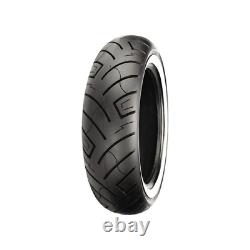 140/70-18 Shinko 777 Heavy Duty White Wall Rear Tire