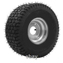 15X6.006 Tire Rubber Wheel With Hub Heavy Duty Replacement Tyres For Atv Utv