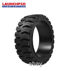 18X6X12-1/8 tires Wide Track Solid Forklift Heavy Duty Press-on Traction Tire