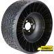 18x8.5n10 Xl X-tweel Turf Black Tire 4 Lug Fits Deere Scag Toro Sears