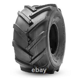 18x9.50-8 Lawn Mower Tires 18x9.5x8 4Ply Heavy Duty Tubeless Tractor Tyres Set 2