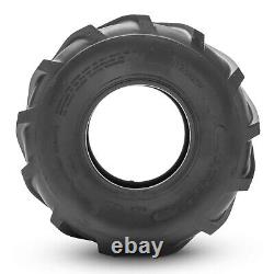 18x9.50-8 Lawn Mower Tires 18x9.5x8 4Ply Heavy Duty Tubeless Tractor Tyres Set 2