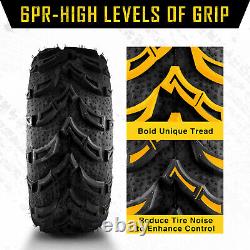 1pc 6 Ply 25x8-12 ATV UTV Mud Tires 25x8x12 All Terrain Heavy Duty 25x8 12