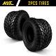 2 18x9.50-8 4ply Tires Tubeless Heavy Duty 18x9.5x8 For Tractor Lawn Mower