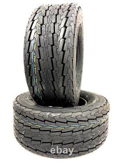 2-20.5X8-10 Ultra Heavy Duty 20.5X8.00-10 Load F 12PR 205/65D10 Trailer Tires