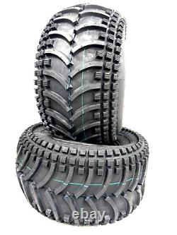 2 -22x11.00-10 4 Ply ATV Mud AT 22x11x10 Tubeless Tires Heavy Duty