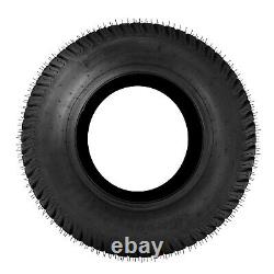 (2) 23×10.5-12 Lawn Mower Tires 4Ply Heavy Duty 23×10.5 Garden Tractor Tubeless