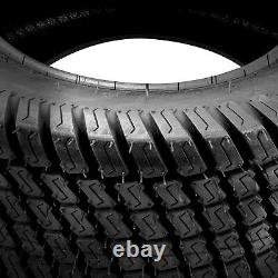 (2) 23×10.5-12 Lawn Mower Tires 4Ply Heavy Duty 23×10.5 Garden Tractor Tubeless