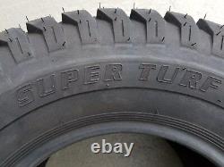 2 24/12.00-12 8 Ply Kenda K500 Super Turf Mower Tires 24/12-12 HEAVY DUTY