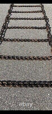 2 NEW USA 15-19.5NHS SNOW ICE MUD TIRE CHAINS and 2 EXTRA CROSS CHAINS