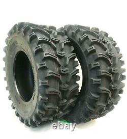 (2) New 25x10-12 Grizzly 6-Ply ATV UTV Tire Two New Tires Heavy Duty