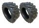 2 New Horseshoe 27x8.50-15 12ply R-4 Super Heavy Duty F Load Skid Steer Tires