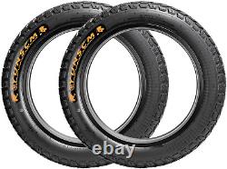 2 Pack 20 Heavy Duty E-Bike Fat Tires 20 x 4.0102-406 Compatible with Most 20 x