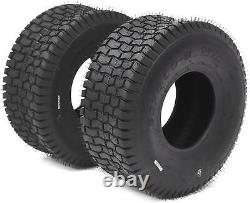 2 Pack 20x8x8 20x8.00-8 Lawn Mower Tires 4 Ply Tractor Golf Cart Turf Heavy Duty