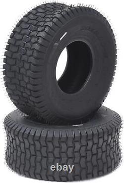 2 Pack 20x8x8 20x8.00-8 Lawn Mower Tires 4 Ply Tractor Golf Cart Turf Heavy Duty