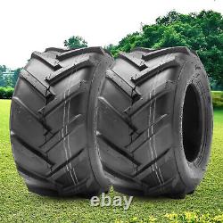 2 Packs 20x10-8 Lawn Mower Tires 4PR 20x10x8 Heavy Duty Garden Tractor Tyre Tire