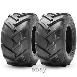 2 Packs 20x10-8 Lawn Mower Tires 4PR 20x10x8 Heavy Duty Garden Tractor Tyre Tire