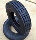 2 St 185/80d13 6 Ply Deestone Trailer Tires Ds7283 Heavy Duty D. O. T Approved