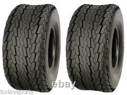 2 (TWO) 20.5x8-10 20.5x8.0-10 20.5x8.00-10 10 PR Load E Heavy Duty Trailer Tire