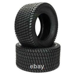 2 TWO 20x10.00-10 20x10-10 Lawn Mower Tractor Turf Tires Heavy Duty 4ply Rated