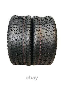 2 Tires HORSESHOE 18x6.5x8 6Ply Heavy Duty Turf Rider Lawn Mower & Tractor Tires