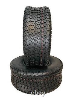 2 Tires HORSESHOE 18x6.5x8 6Ply Heavy Duty Turf Rider Lawn Mower & Tractor Tires