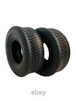 2 Tires HORSESHOE 18x6.5x8 6Ply Heavy Duty Turf Rider Lawn Mower & Tractor Tires