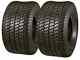 2 Tires Horseshoe 18x8.5-8 6ply Heavy Duty Turf Rider Lawn Mower & Tractor Tires