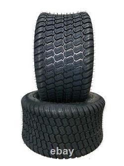 2 Tires HORSESHOE 20x10-8 6Ply Heavy Duty Turf Rider Lawn Mower & Tractor Tires