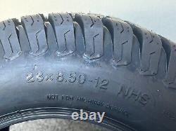 2 Tires HORSESHOE 23x8.5x12 6Ply Heavy Duty Turf Rider Lawn Mower &Tractor Tires