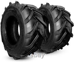 2 Tires HORSESHOE 24x12x12 6Ply Heavy Duty Turf Rider Lawn Mower &Tractor Tires