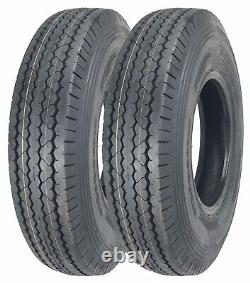 2 Trailer Tires ST205/90D15 / 7.00-15 Zeemax Heavy Duty Bias 8 PR 11066 New