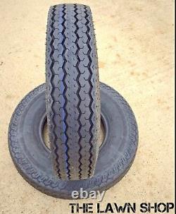 (2) Two 4.80-12 Boat Trailer 4.80x12 Tubeless Tires Heavy Duty 480 12