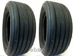 (2) Two- New 11l-15 Implement 8ply Heavy Duty I-1 Tubeless tire