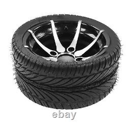 205/30-12 Tire Rubber Heavy Duty Replacement Tyres & Hub For ATVs UTVs Go