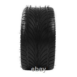 205/30-12 Tire Rubber Heavy Duty Replacement Tyres & Hub For ATVs UTVs Go