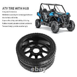 205/30-12 Tire Rubber Heavy Duty Tyres With Hub For ATVs UTVs Go Karts Farm