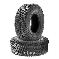 20x10-8 Lawn Mower Tires 20x10x8 4PR Heavy Duty Tubeless Replacement Tyres Set 2