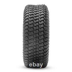 20x10-8 Lawn Mower Tires 20x10x8 4PR Heavy Duty Tubeless Replacement Tyres Set 2